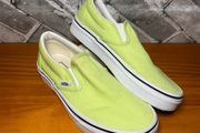 Vans Off The Wall Ladies Like Green Slip-on UK4 EUR36.5