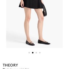 Wool Theory pleated skirt