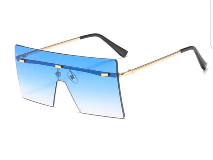 Rimless trendy sunglasses-KCL