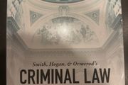 Criminal Law Smith, Hogan and Ormerod's (Seventeenth Edition)