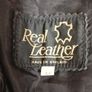 Made In England,  3 button,  Vintage Box Leather jacket ((Like New)) Image 2