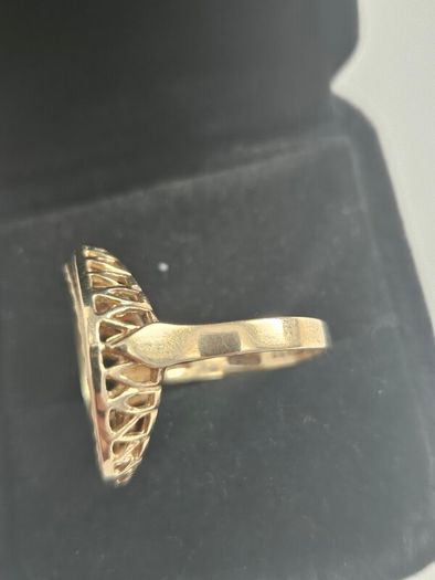 Half Sovereign Gold Ring