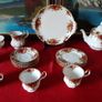 46 Piece Royal Albert Old Country Roses Bone China Dinner And Tea Service / Set For 6 Person Setting Made In England Image 4