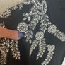 Sandro top will Jewels. Size 0 . Uk 8-10 Image 6