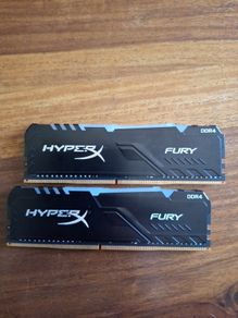 Kingston Hyper Fury Ddr4,  2 X 8Gb, 3733 Mhz, RGB lighting