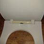 D-shaped toilet seat Image 2