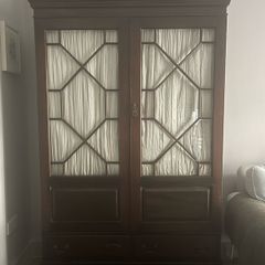 Edwardian mahogany armoire