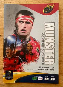 2018 Munster v Castres Olympique - European Rugby Champions Cup