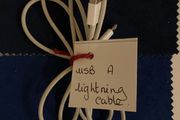 USB A to lightning - 1 metre