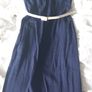 Navy wiggle dress XS Image 4