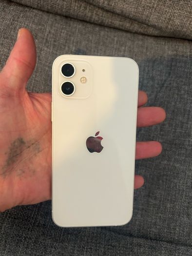 iPhone 12, white unlocked, 64gb, 100% new battery!