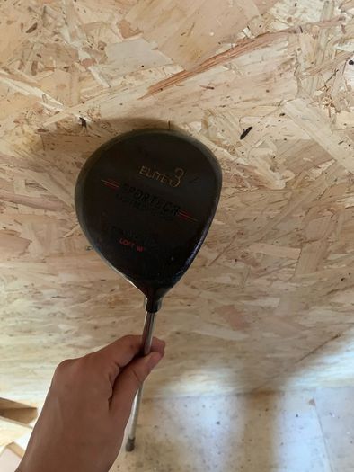 Sportech Elite black 3 wood golf driver (Rh)