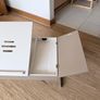 Foldable study desk in beige and dark brown (25 euros each) Image 3
