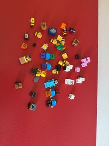 lego Minecraft minifigure parts