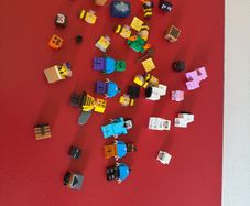 lego Minecraft minifigure parts