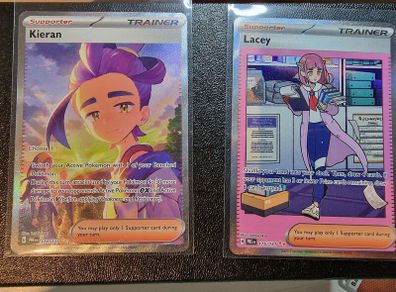 pokemon kieran and lacey prismatic evolutions