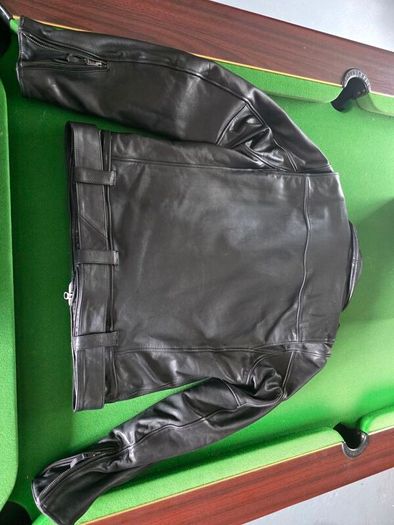 Harley 120th Anniversary Cycle Champ Leather Biker Jacket