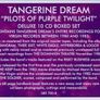 TANGERINE DREAM  |  Pilots Of Purple Twilight  (The Virgin Recordings 1980-1983) Boxset Image 2