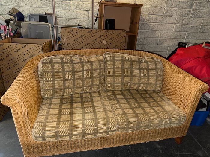 Wicker Couch