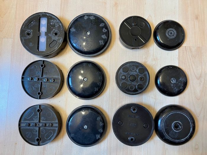 Vintage electric & communication components
