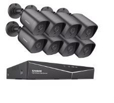 4pcs 1080P Weatherproof Home Surveillance Camera, Movement