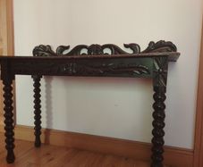 Early Victorian carved table