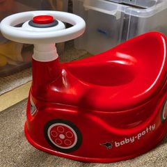 Toddler fire engine potty