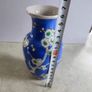 Studio Gleased Blue A N White Pottery Vase. Image 2