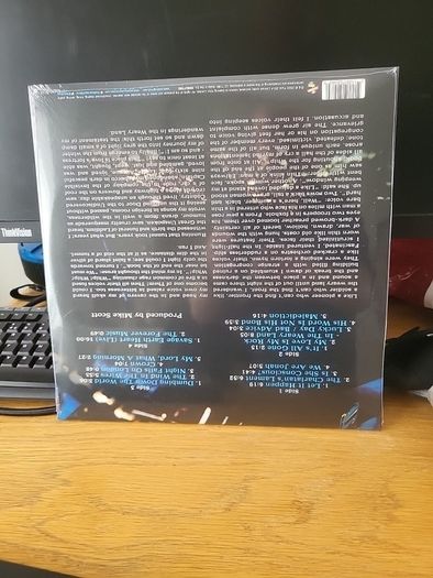 THE WATERBOYS a rock in the weary land 2 blue vinyl