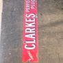 5ft Clarke's enamel sign Image 4