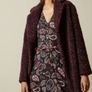 Ted Baker - Nabeli Coat - Deep Burgundy - UK 8 to 10 - BNWT RRP 430 Image 2
