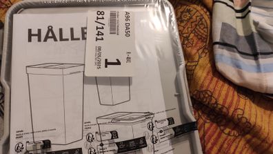 Lid for Ikea Halle Bin (unopened)