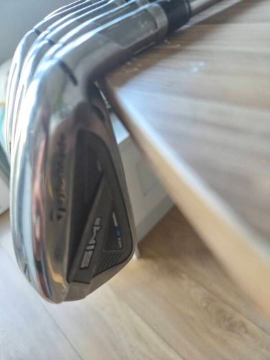 golf clubs taylormade sim 2 max 4-9 iron stiff flex shaft