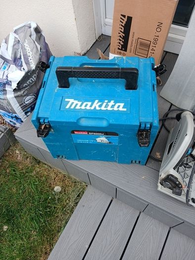 makita sp600j plunge saw 240v x 2x1500guide rails