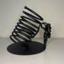 Wrought Iron Decorative Heavy Wine Bottle Holder Image 2