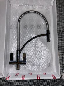 Franke Wave Chrome Effect, Kitchen Spring Neck Tap