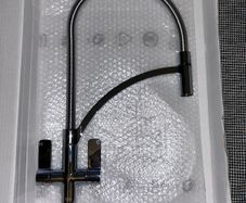 Franke Wave Chrome Effect, Kitchen Spring Neck Tap