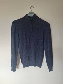 Massimo dutti cotton quarter zip Size 12 ptp 20" in excellent condition