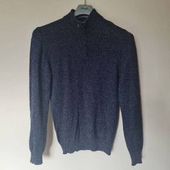Massimo dutti cotton quarter zip Size 12 ptp 20" in excellent condition