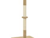 Cat Scratching Post Beige Sisal