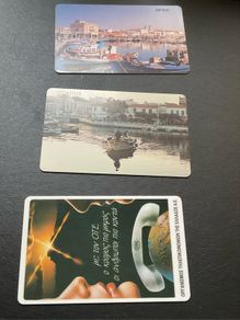 Vintage Greek OTE History phone cards 1994 1996