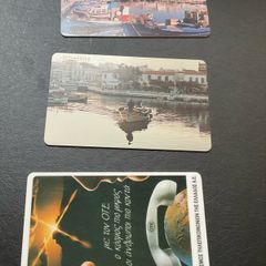 Vintage Greek OTE History phone cards 1994 1996