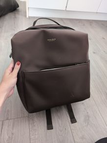 Mina Baie Changing bag (real leather and nylon)
