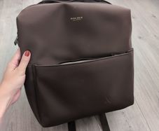 Mina Baie Changing bag (real leather and nylon)