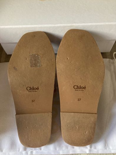 Chloe woody sandals