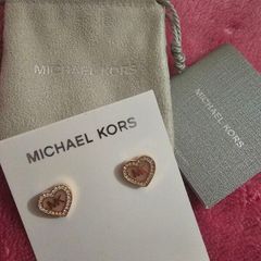 Michael Kors heart earrings
