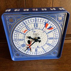 Commerative  Royal Tin with working clock face