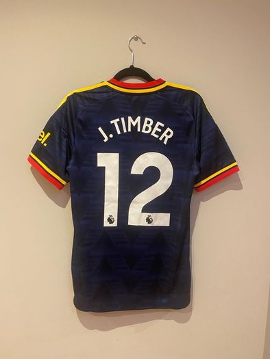 J. Timber Arsenal adidas 26/27 Authentic Away Shirt M