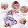 Reborn dolls - 17-Inch Handmade Realistic Baby Dolls Soft Cloth Body with Feeding Kit, Reborn Baby Dolls Like a Lifelike Baby (FREE POSTAGE) Image 4