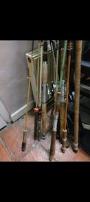 vintage fishing rods